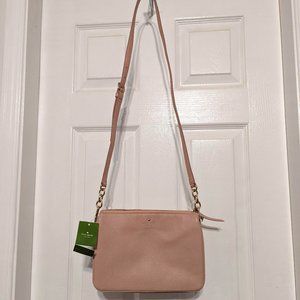 Kate Spade - Madelyne Larchmont Avenue Triple Gusset Crossbody in Warm Vellum